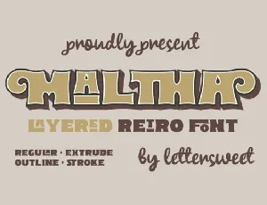 Maltha font