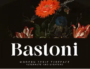 Bastoni font