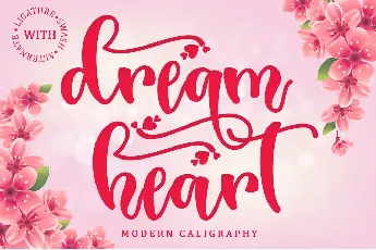 Dream Heart - Personal Use font