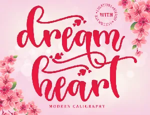 Dream Heart - Personal Use font