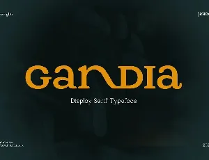 Gandia font
