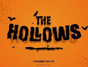 Hollows font