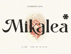 Mikalea font