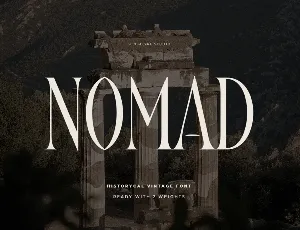 Nomad font