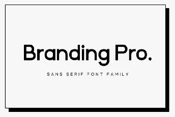 Branding Pro font