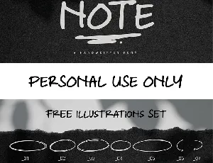 Virtual Note font