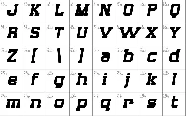 SF Big Whiskey font