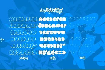 Vandal Blow Graffiti font