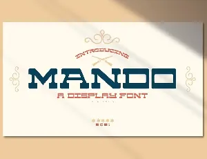 Mando font