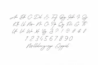 Royalister Signature font