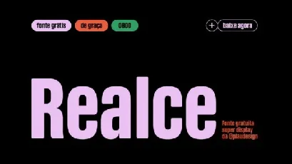 Realce font