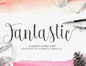 Fantastic Calligraphy font