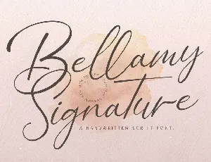 Bellamy font