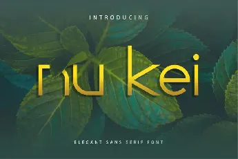 Nu Kei font