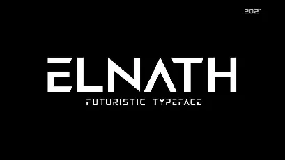 Elnath font