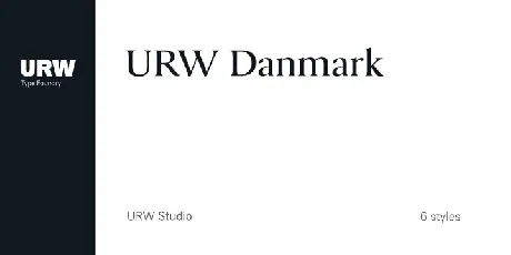 URW Danmark Family font