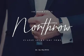 Northrow font