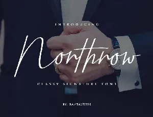 Northrow font