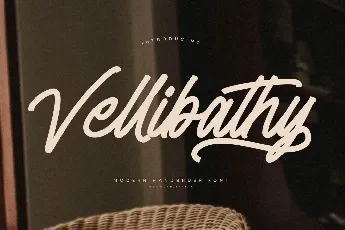 Vellibathy DEMO VERSION font