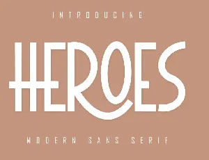 Heroes font