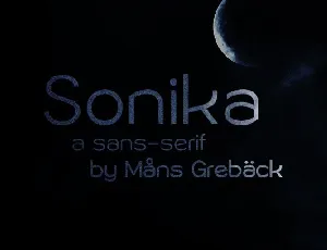 Sonika Family font