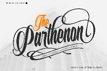 The Parthenon Script Free font