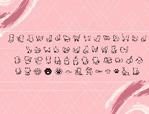 Meows Nepil Illustration font