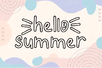 Summer Letter font