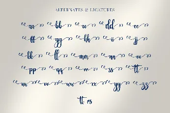 Winter Delighters font