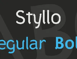 Styllo font