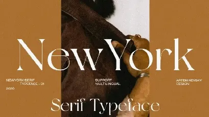 NewYork Serif font