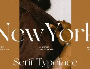 NewYork Serif font