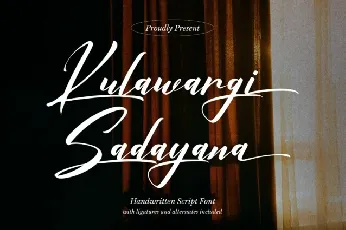 Kulawargi Sadayana font