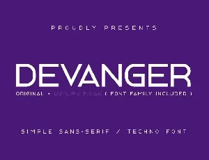 Devanger font