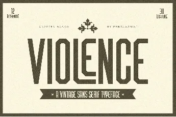 Violence DEMO font