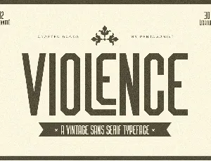 Violence DEMO font