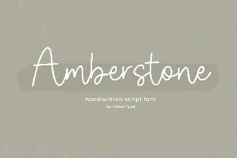 Amberstone font