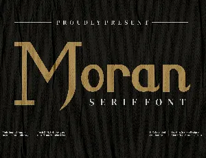 Moran font