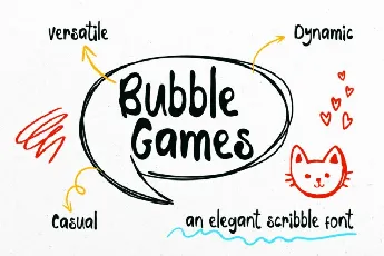 Bubble Games Display font