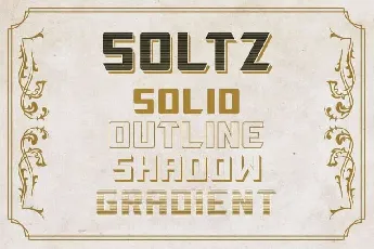 Soltz font