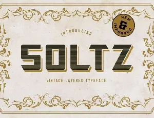 Soltz font