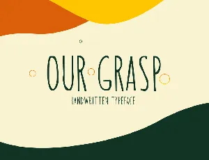 Our Grasp font