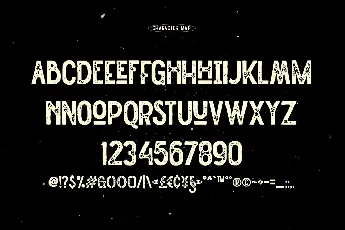 Straightler font