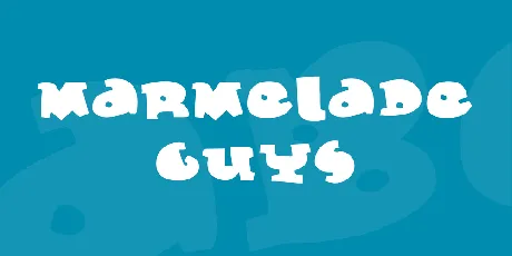 Marmelade Guys font