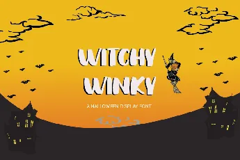 Witchy Winky font