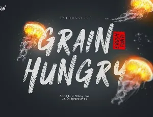 Grain Hungry font