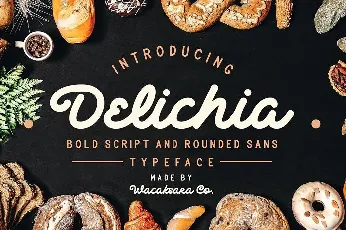 Delichia Bold Script font