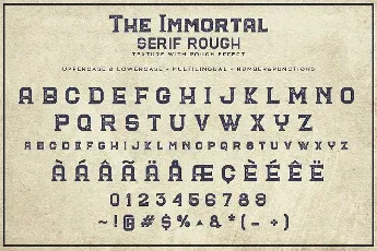 The Immortal Vintage font