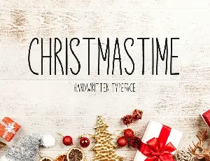 Christmastime font