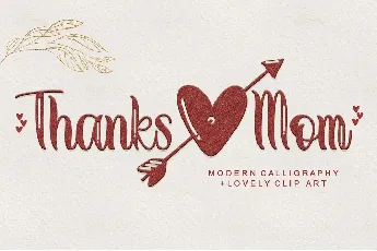 Thanks Mom - Personal use font